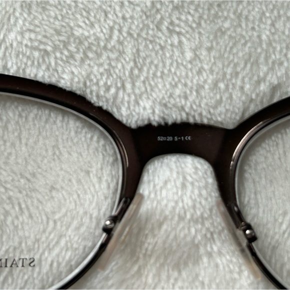 NWT-FENDI FF 0081 E1H Eyeglasses With Case & Authenticity card 52-20 / 140 - Picture 2 of 7